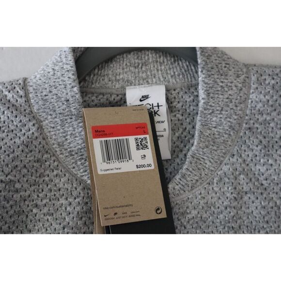 Nike DQ4268-077 Men's Sz L Gray Therma-Fit Tech Pack Forward Bomber Jacket - Picture 3 of 15